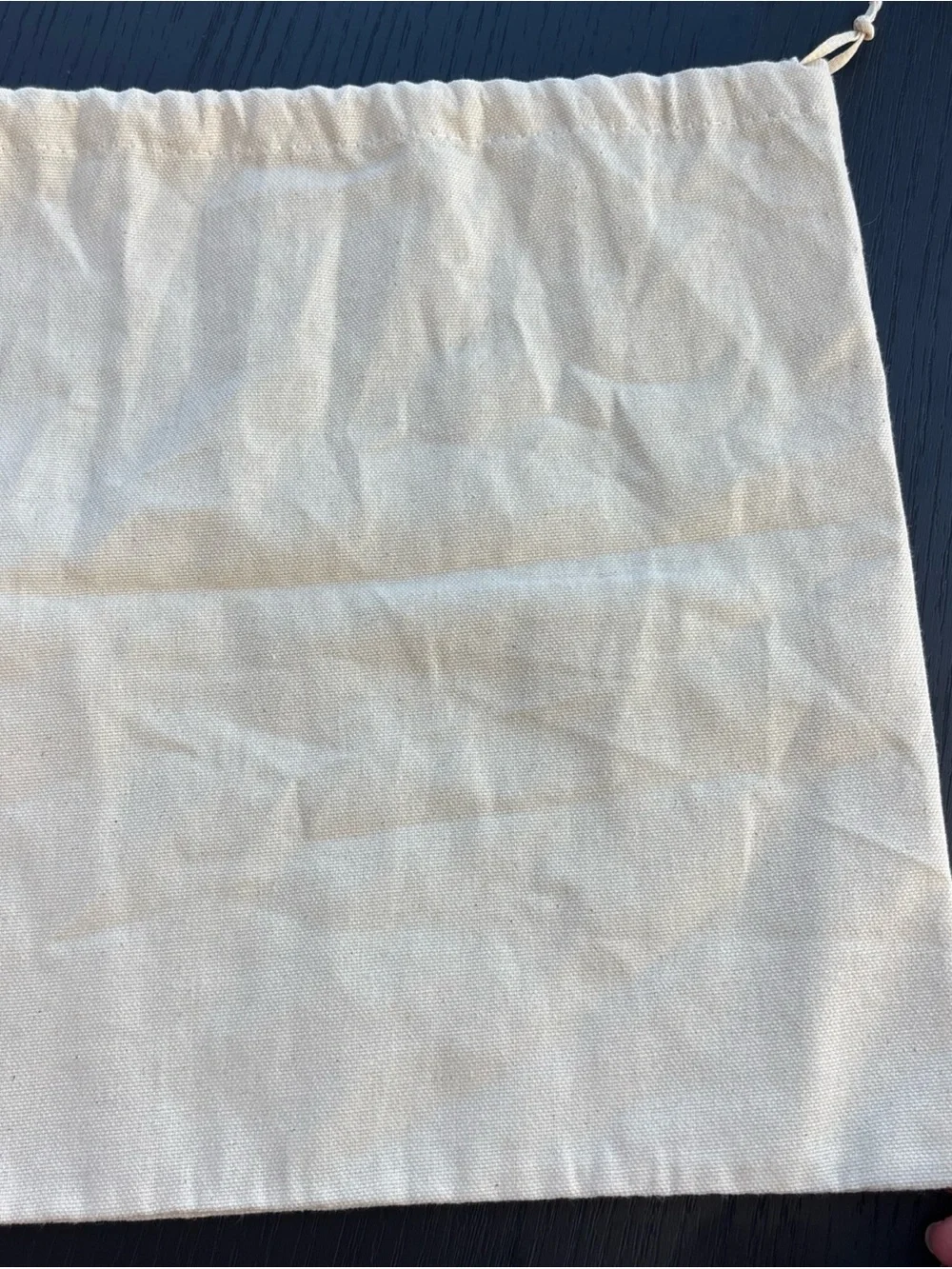Valentino Garavani Dustbag NEW Authentic beige linen made in Italy